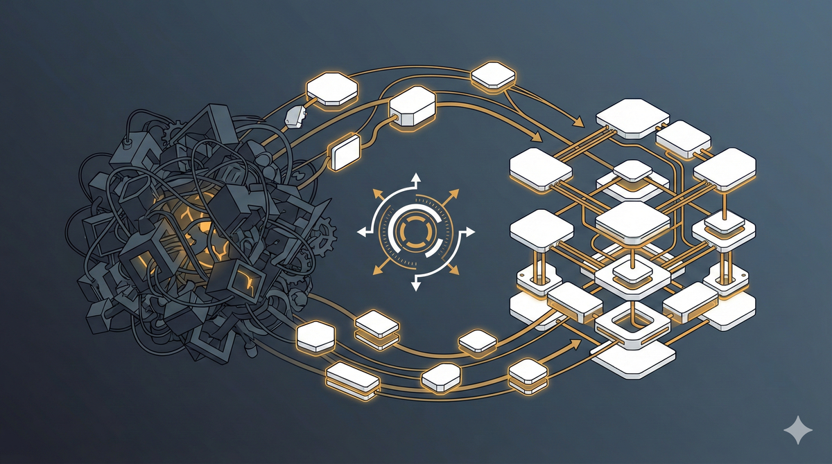 Leveraging Polylith to improve consistency, reduce complexity and increase changeability